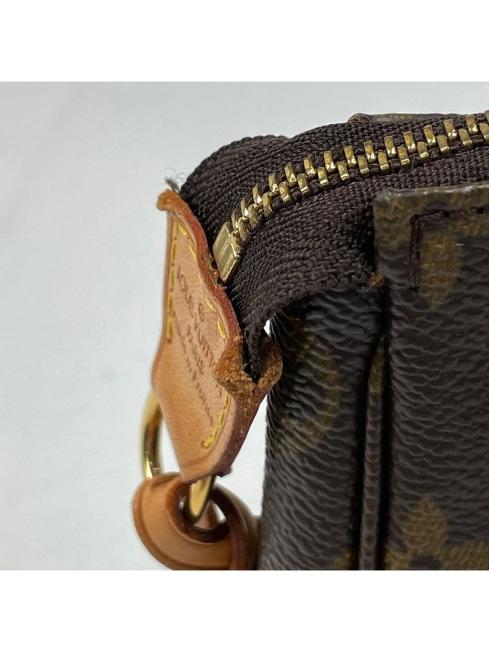 Louis Vuitton Pochette Makeup Cosmetics Pouch Monogram Brown - Picture 4 of 9